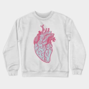 Pastel Heart Crewneck Sweatshirt